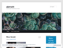 Tablet Screenshot of glpeople.wordpress.com
