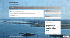 Desktop Screenshot of basslusitano.wordpress.com