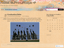 Tablet Screenshot of fudgemuffinlifestyle.wordpress.com