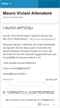 Mobile Screenshot of mauroviviani.wordpress.com