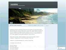 Tablet Screenshot of laranjeiras.wordpress.com