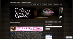 Desktop Screenshot of crazyonthecouch.wordpress.com