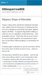 Mobile Screenshot of littlesparrow888.wordpress.com