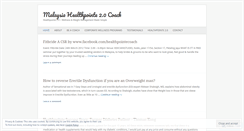 Desktop Screenshot of healthpointecoach.wordpress.com