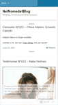 Mobile Screenshot of nelnomedelblog.wordpress.com