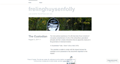 Desktop Screenshot of frelinghuysenfolly.wordpress.com