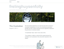 Tablet Screenshot of frelinghuysenfolly.wordpress.com