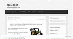 Desktop Screenshot of miinor.wordpress.com