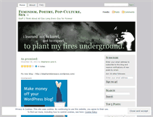 Tablet Screenshot of firesunderground.wordpress.com