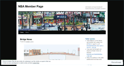 Desktop Screenshot of nbamember.wordpress.com