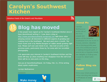 Tablet Screenshot of cooksouthwest.wordpress.com