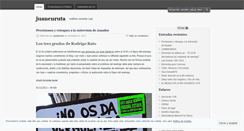 Desktop Screenshot of juanenruta.wordpress.com