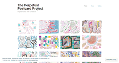Desktop Screenshot of perpetualpostcardproject.wordpress.com
