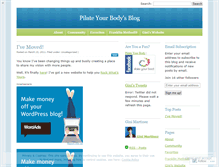 Tablet Screenshot of pilateyourbody.wordpress.com