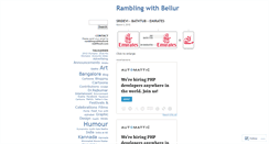 Desktop Screenshot of bellurramki18.wordpress.com