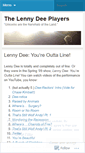 Mobile Screenshot of lennydee.wordpress.com