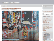 Tablet Screenshot of cuadernoderetazos.wordpress.com
