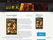 Tablet Screenshot of diaryofaparttimemonk.wordpress.com