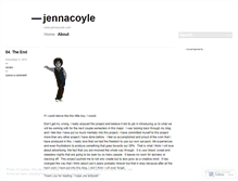 Tablet Screenshot of jennacoyle.wordpress.com