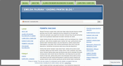 Desktop Screenshot of emildaf.wordpress.com
