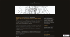Desktop Screenshot of cartografiasurbanas09.wordpress.com