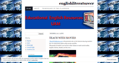 Desktop Screenshot of englishliteraturecr.wordpress.com