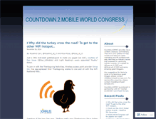 Tablet Screenshot of countdown2mwc.wordpress.com