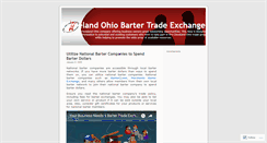 Desktop Screenshot of clevelandohiobartertrade.wordpress.com