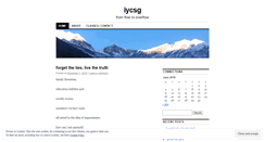 Desktop Screenshot of iycsg.wordpress.com