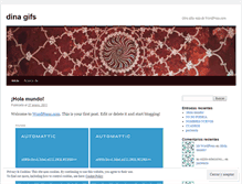 Tablet Screenshot of dinatorres62.wordpress.com