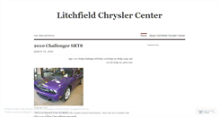 Desktop Screenshot of litchfieldchrysler.wordpress.com