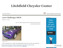 Tablet Screenshot of litchfieldchrysler.wordpress.com