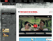 Tablet Screenshot of blogologias.wordpress.com