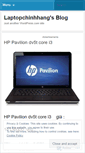 Mobile Screenshot of laptopchinhhang.wordpress.com