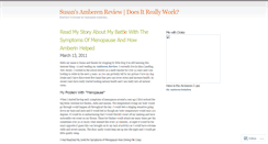 Desktop Screenshot of amberenreviews.wordpress.com