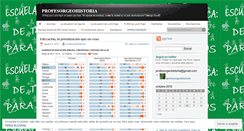 Desktop Screenshot of profesorgeohistoria.wordpress.com