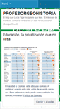 Mobile Screenshot of profesorgeohistoria.wordpress.com