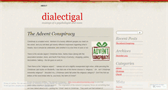 Desktop Screenshot of dialectigal.wordpress.com