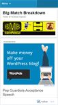 Mobile Screenshot of bigmatchbreakdown.wordpress.com