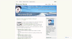 Desktop Screenshot of migrainetruth.wordpress.com
