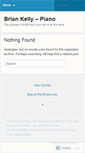 Mobile Screenshot of briankellypiano.wordpress.com