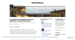 Desktop Screenshot of intervenimos.wordpress.com