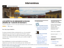 Tablet Screenshot of intervenimos.wordpress.com