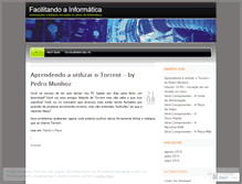 Tablet Screenshot of facilitandoainformatica.wordpress.com