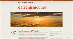 Desktop Screenshot of darrenjsmooney.wordpress.com