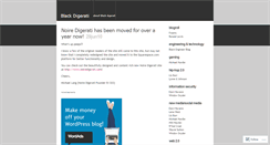 Desktop Screenshot of blackdigerati.wordpress.com