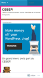 Mobile Screenshot of cebefi.wordpress.com