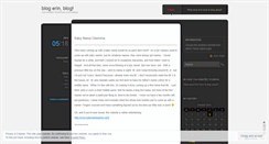 Desktop Screenshot of blogerinblog.wordpress.com