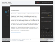 Tablet Screenshot of blogerinblog.wordpress.com