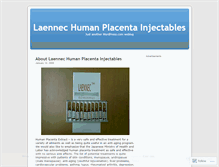 Tablet Screenshot of laennec.wordpress.com